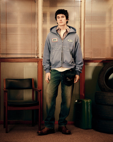 SERVICE ZIP UP HOODIE
