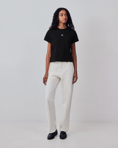LN ESSENTIALS BABY TEE - BLACK
