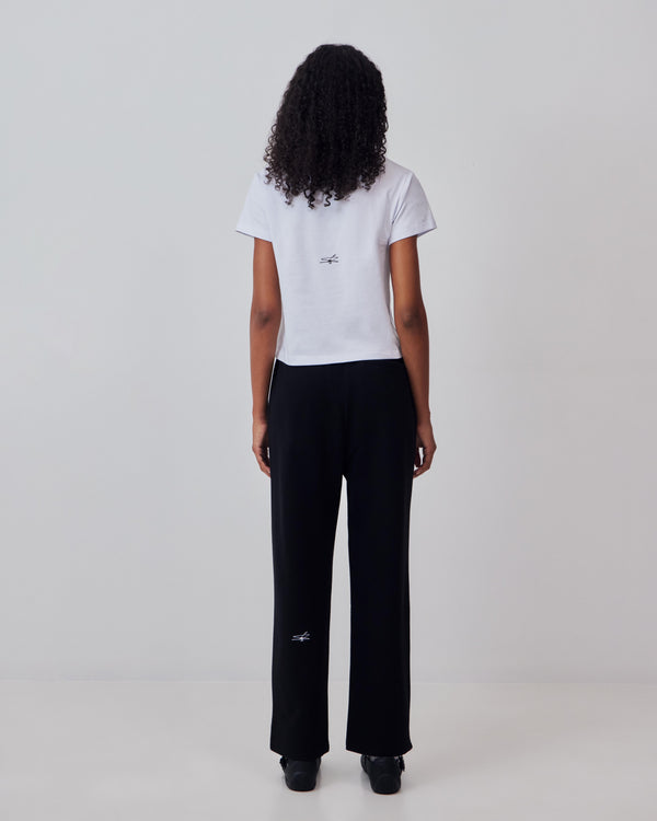 LN ESSENTIALS BABY TEE - WHITE