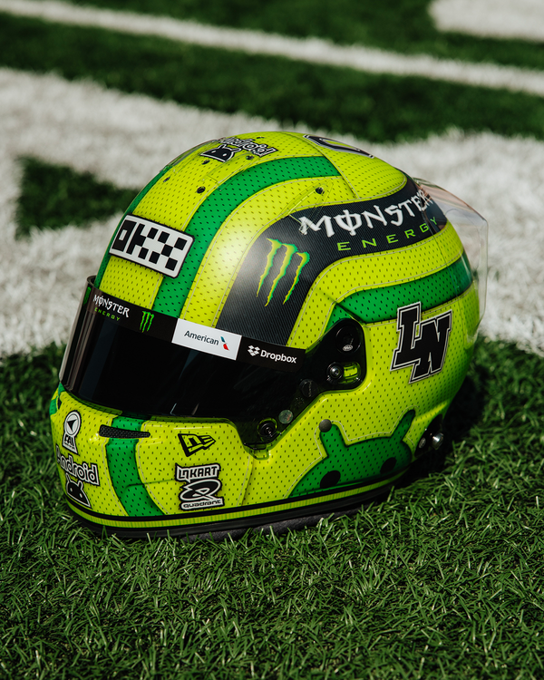 1:5 SCALE 2025 AMERICAN FOOTBALL JERSEY MINI HELMET – Lando Norris Store
