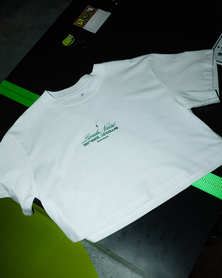 LN x WB EXHIBITION CROPPED TEE