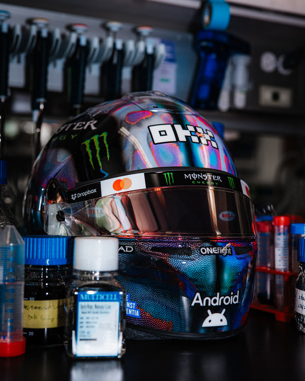 1:2 SCALE RACE AGAINST DEMENTIA HELMET