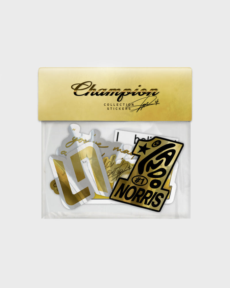 CHAMPION STICKER PACK