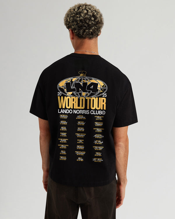 WORLD TOUR TEE - BLACK