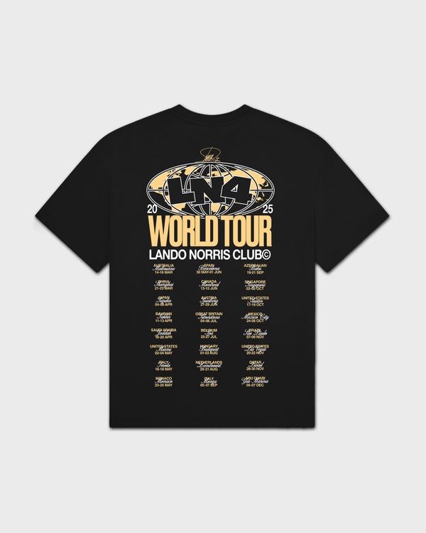 WORLD TOUR TEE - BLACK