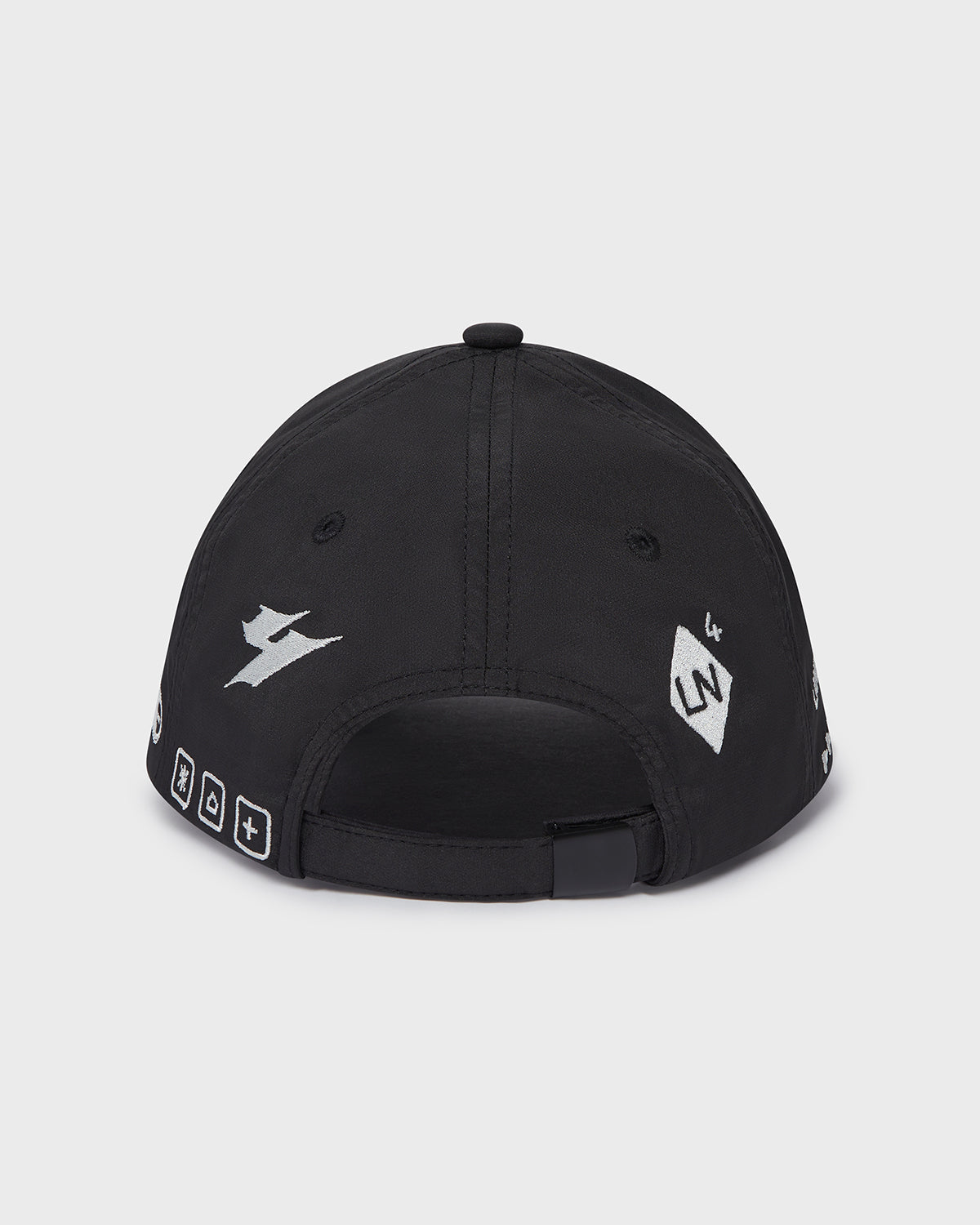 帽子 JAST LOGO CAP VALLAD IO VALLAD LOGO MESH CAP BLK/BLK IO - メルカリ