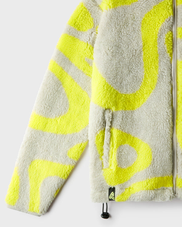 LN1 FLURO BLOB FLEECE
