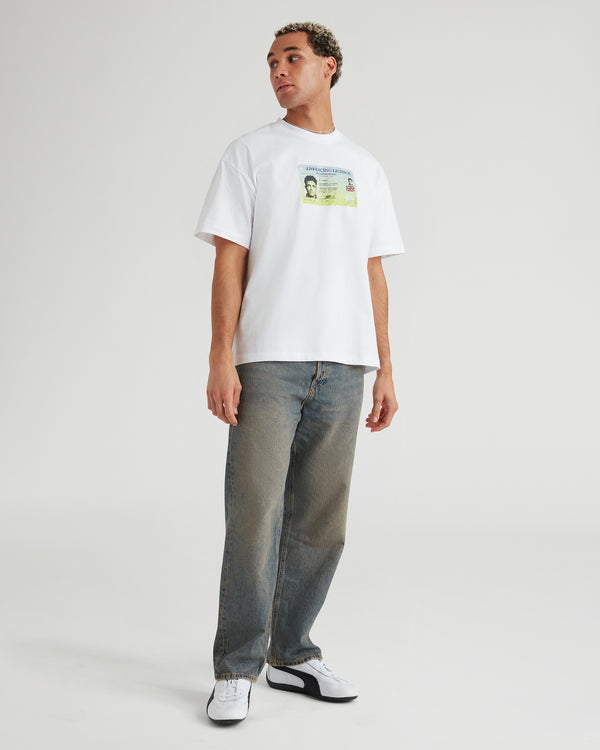 LANDO LICENCE TEE - WHITE