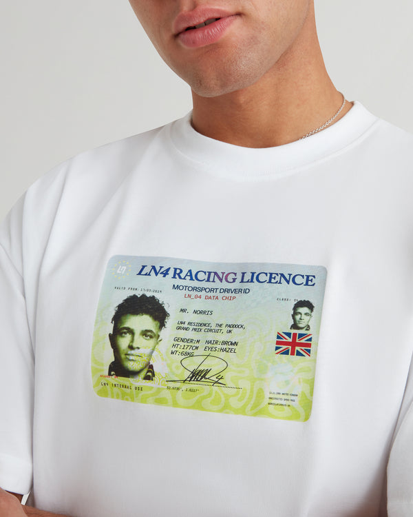 LANDO LICENCE TEE - WHITE