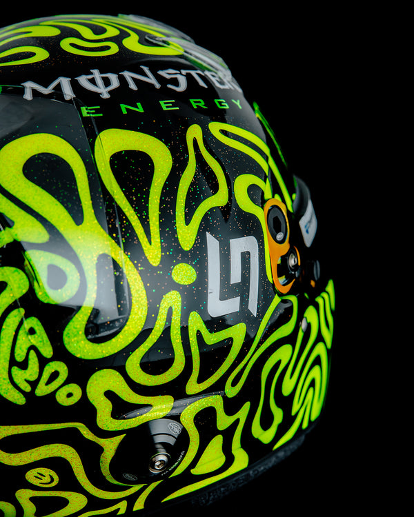 1:5 SCALE 2025 DARK GLITTER MINI HELMET