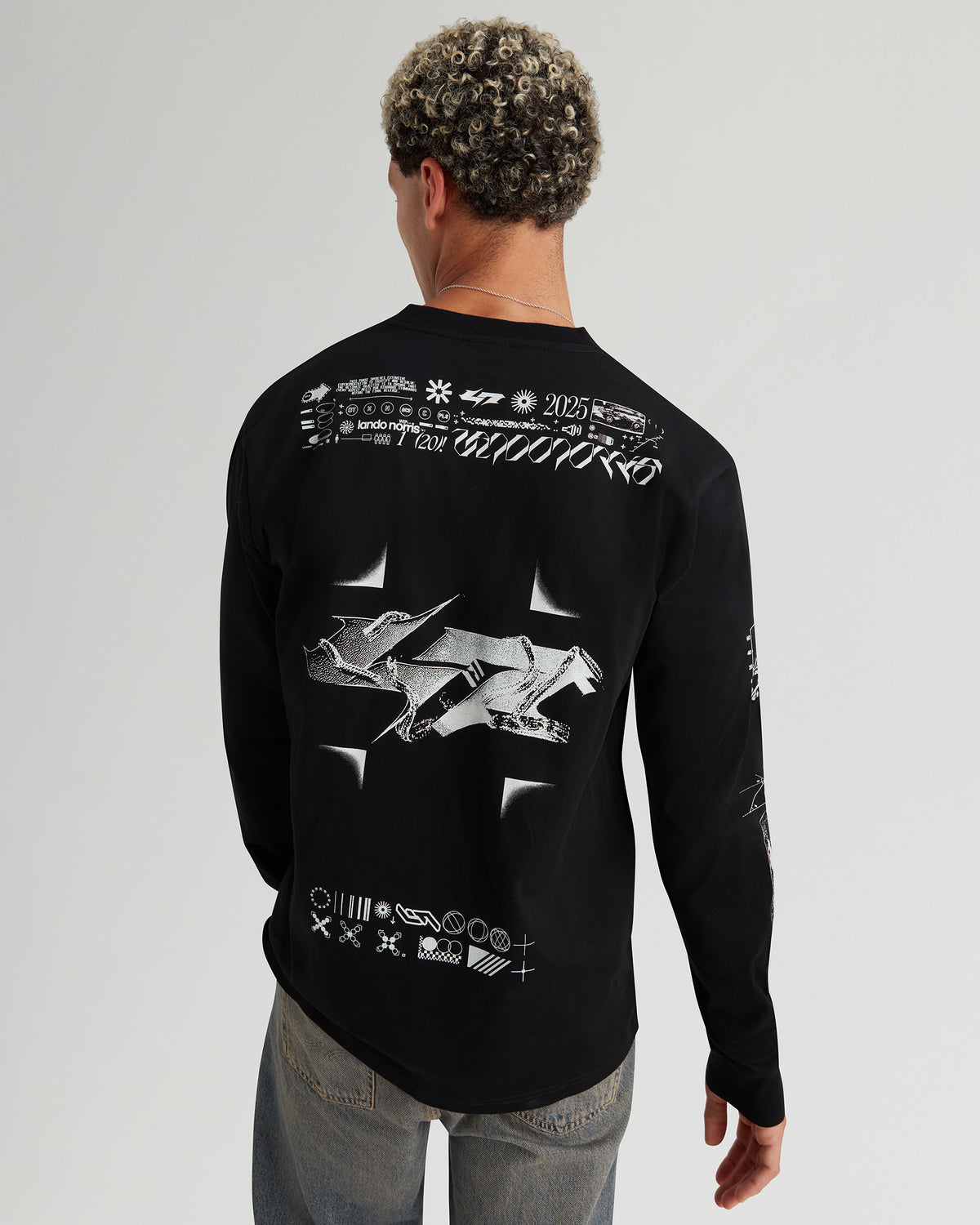 ICONS LS TEE - BLACK – LN Store