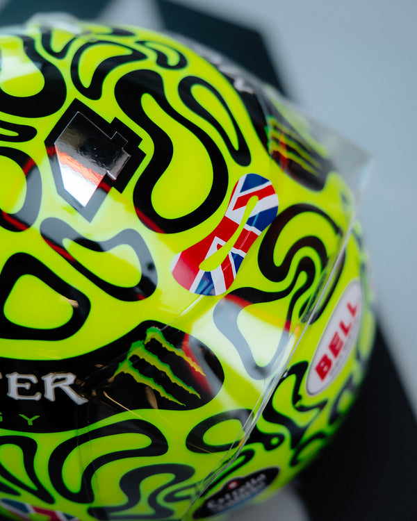 1:5 SCALE 2025 SILVERSTONE MINI HELMET