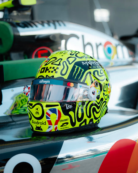1:5 SCALE 2025 SILVERSTONE MINI HELMET