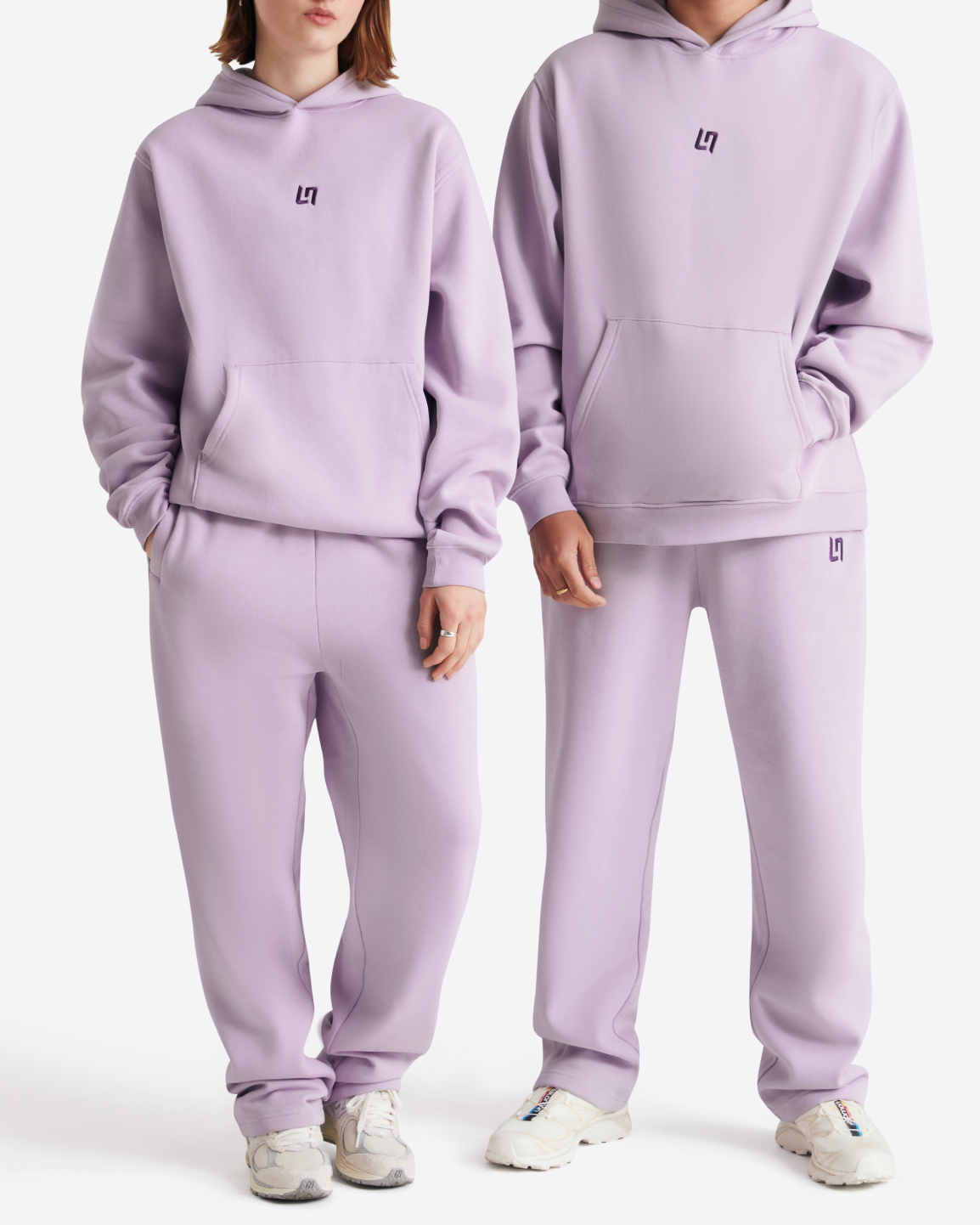 CORE STRAIGHT LEG JOGGERS - LILAC – LN Store