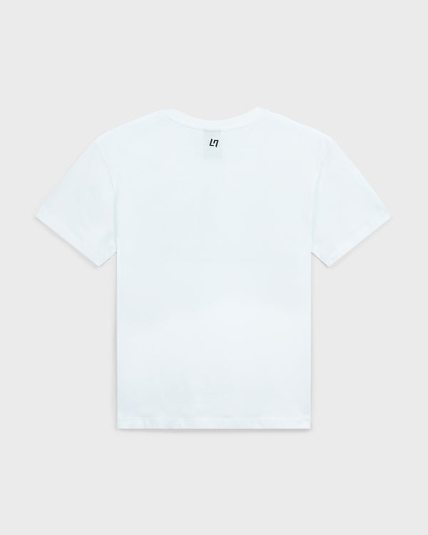 LANDO LICENCE FITTED TEE - WHITE