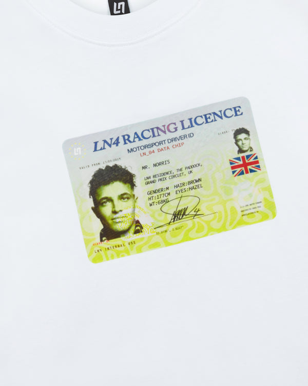 LANDO LICENCE TEE - WHITE