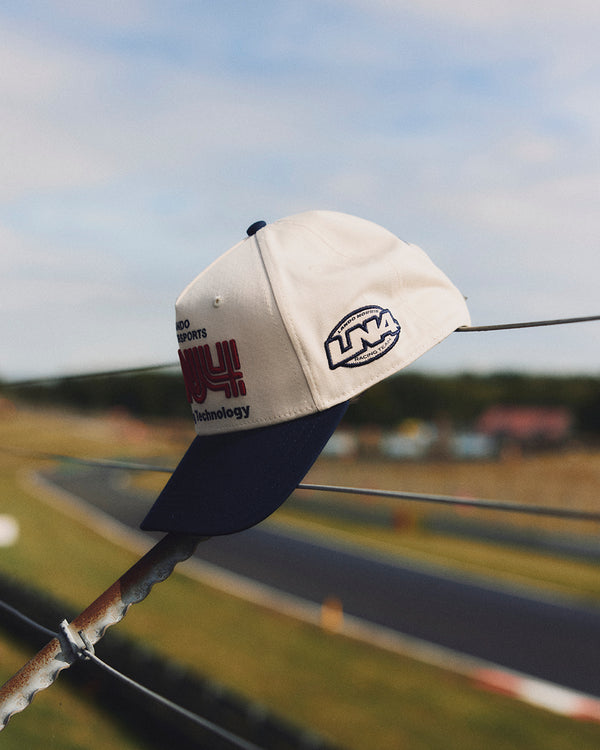 LN4 Racing Cap - Vintage White