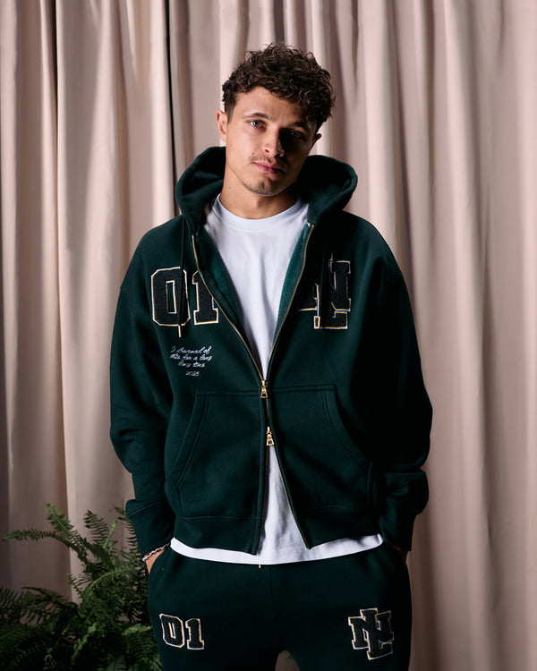 JOURNEY ZIP-UP - GREEN