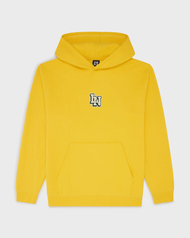 トップス KIDILL DOCKING HOODIE YELLOW KIDILL DOCKING HOODIE YELLOW