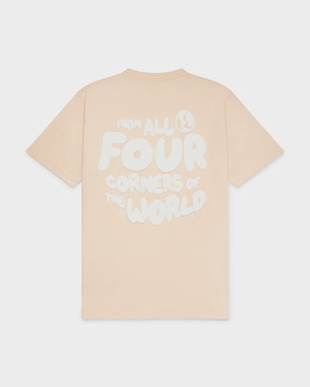 WORLDWIDE TEE - PEACH