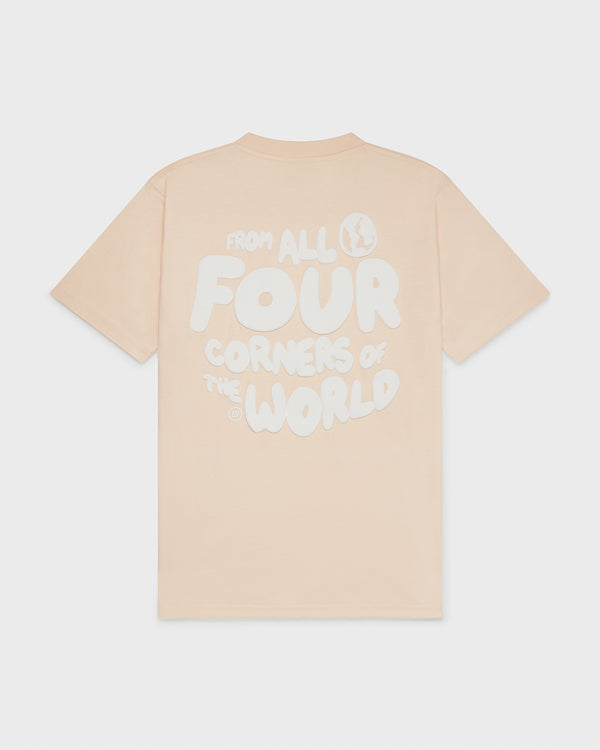 WORLDWIDE TEE - PEACH