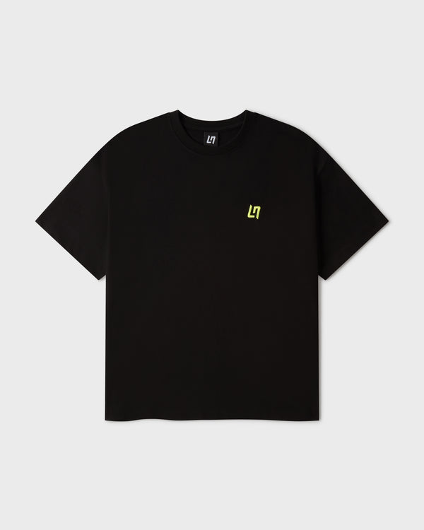 LN1 CORE BOXY TEE - BLACK