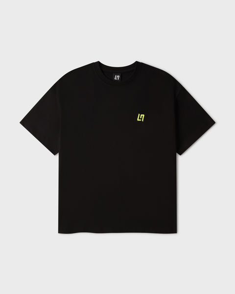 LN1 CORE BOXY TEE - BLACK – Lando Norris Store