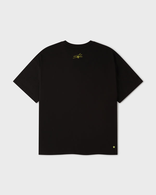LN1 CORE BOXY TEE - BLACK