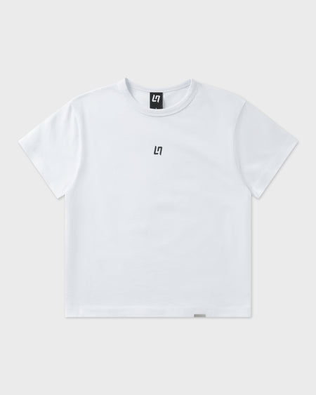 LN ESSENTIALS BABY TEE - WHITE