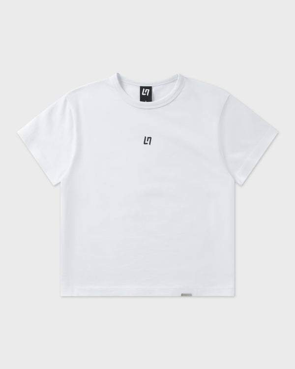 LN ESSENTIALS BABY TEE - WHITE