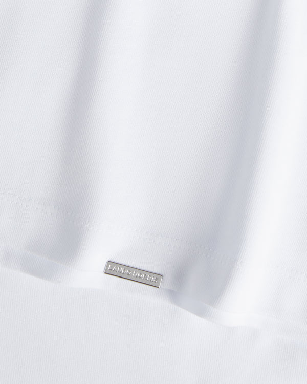 LN ESSENTIALS BABY TEE - WHITE