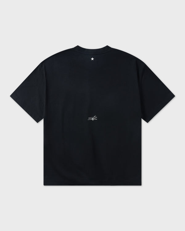 LN ESSENTIALS TEE - BLACK