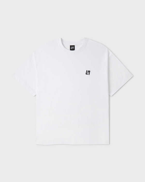 LN1 CORE BOXY TEE - WHITE