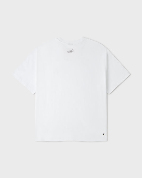 LN1 CORE BOXY TEE - WHITE