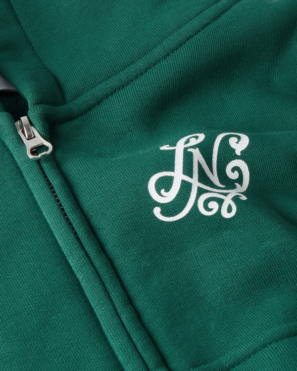 THE R&R CROPPED ZIP UP