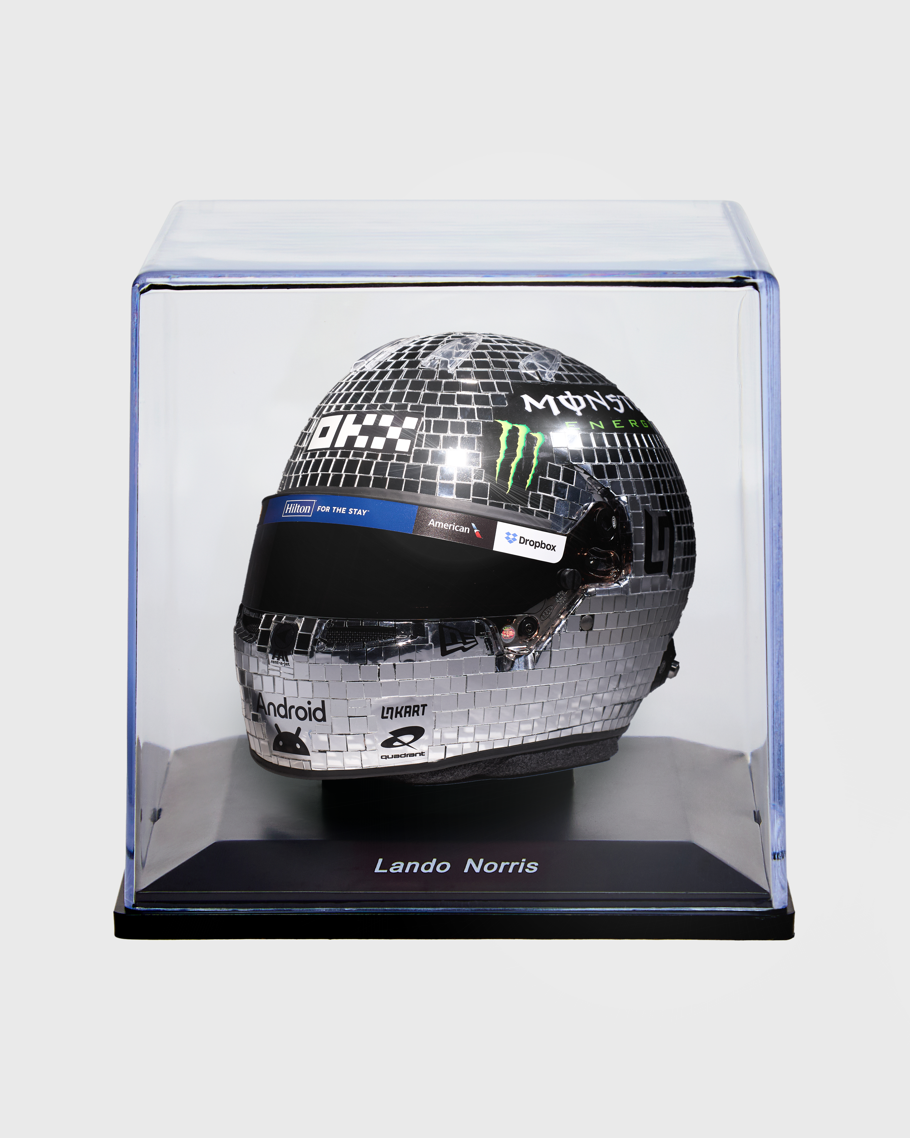 1:5 SCALE 2025 DISCO BALL MINI HELMET