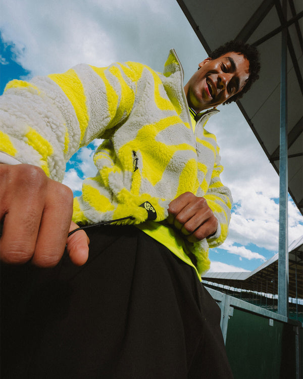 LN1 FLURO BLOB FLEECE