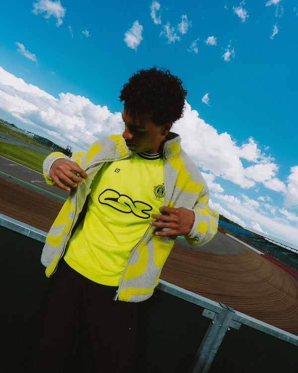 LN1 FLURO BLOB FLEECE
