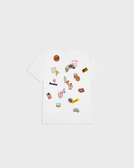 KIDS RACE 100 TEE - WHITE