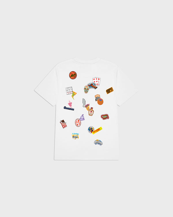 KIDS RACE 100 TEE - WHITE