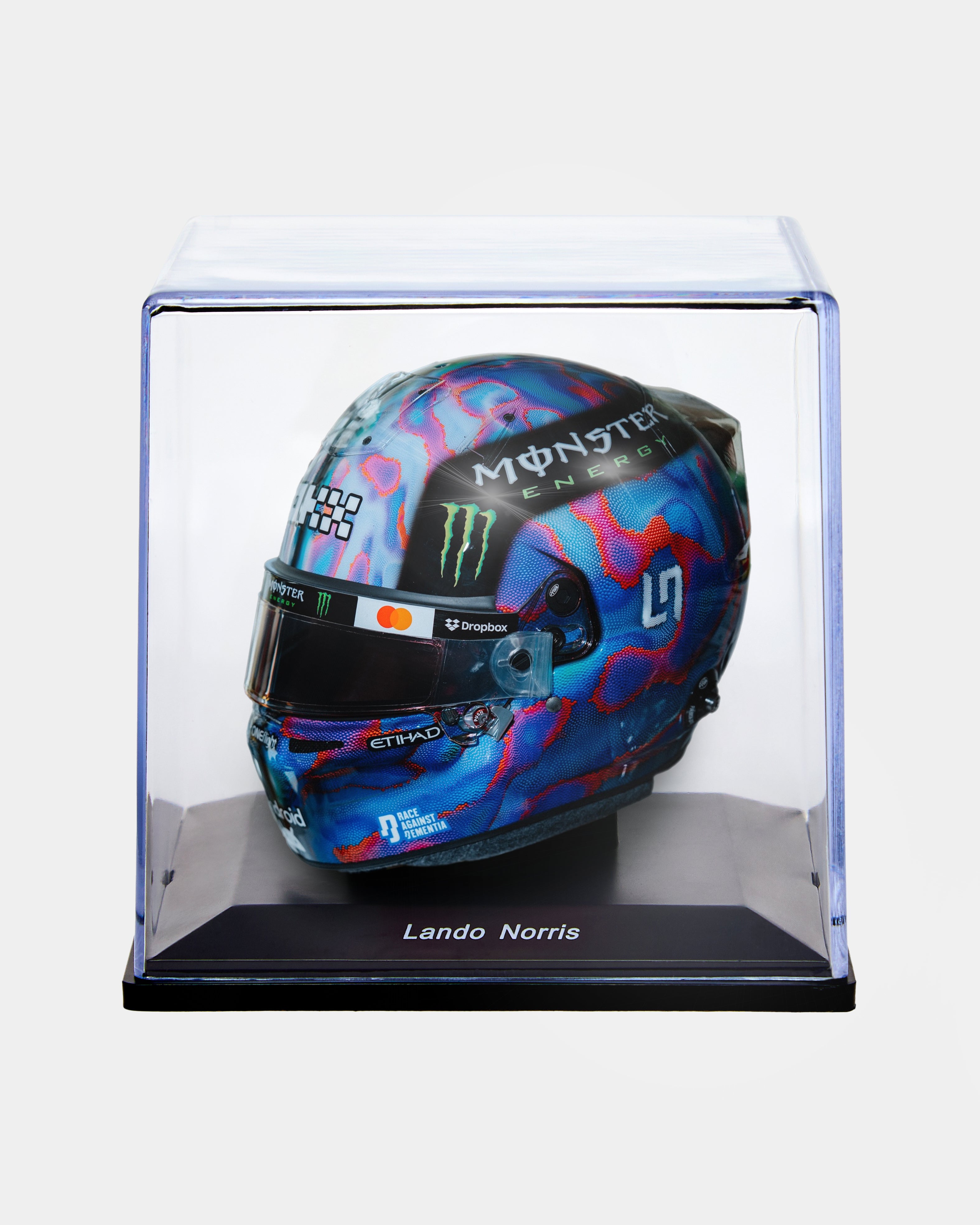 1:5 SCALE RACE AGAINST DEMENTIA MINI HELMET – LN Store