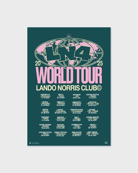 WORLD TOUR POSTER