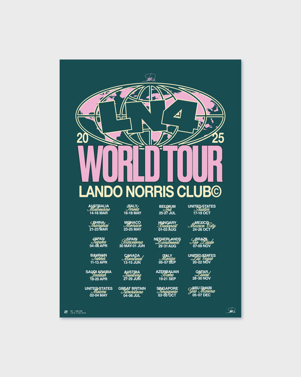 WORLD TOUR POSTER