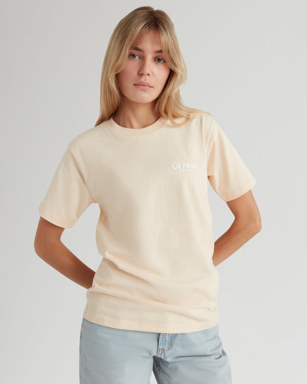 WORLDWIDE TEE - PEACH