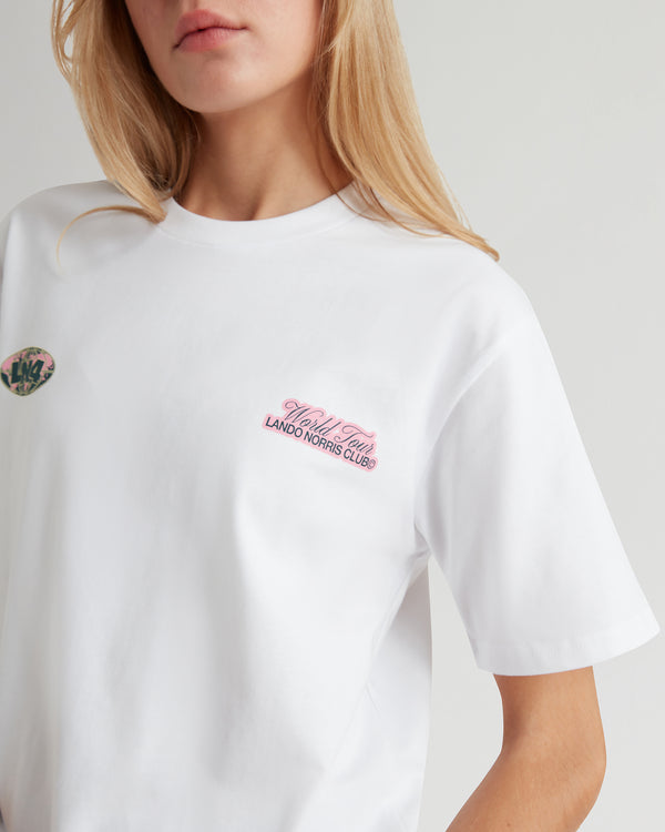 WORLD TOUR TEE - WHITE