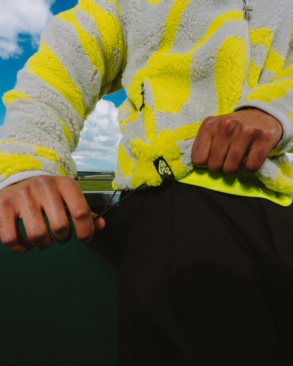 LN1 FLURO BLOB FLEECE